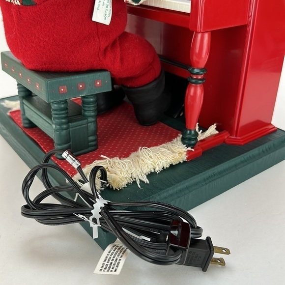 Vtg Holiday Creations Animated Sing Along With Santa Cassette Player With Tape - Picture 5 of 13